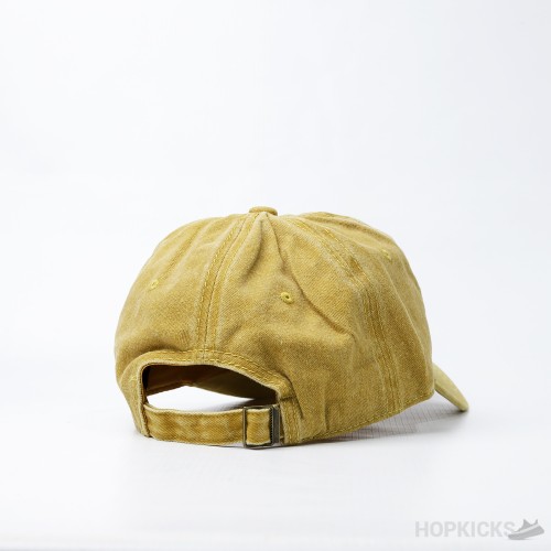 Crew Smiley - Rhinestone Baseball Yellow Cap