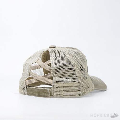Drew House Baseball Trucker Cross Ponytail Cap