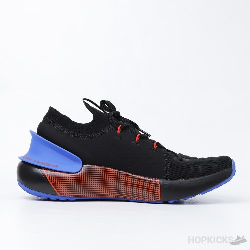 Under Armour HOVR Phantom 3 Mens Running Shoes Black Blue Collab (Premium Batch)