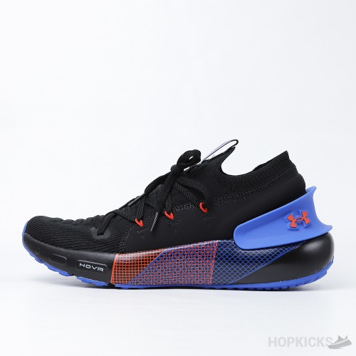 Under Armour HOVR Phantom 3 Mens Running Shoes Black Blue Collab (Premium Batch)