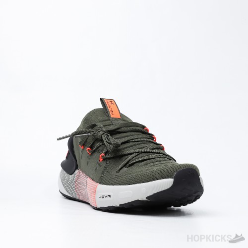 Under Armour HOVR Phantom 3 Green Army Sepatu (Premium Batch)