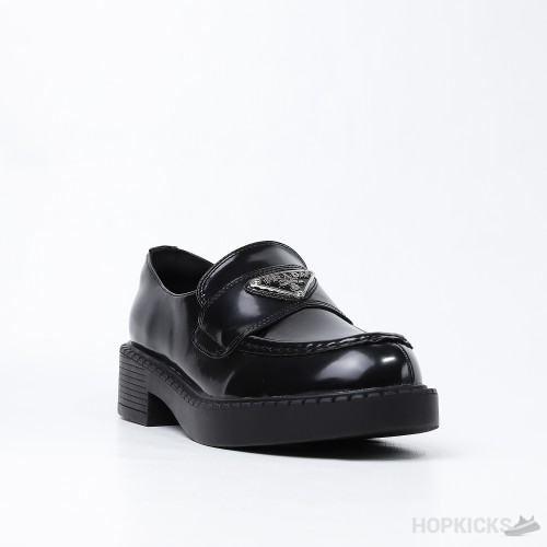 Prada 35mm Loafer Black Brushed Leather (Premium Plus Batch)