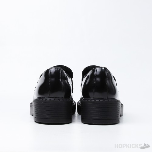 Prada 35mm Loafer Black Brushed Leather (Premium Plus Batch)