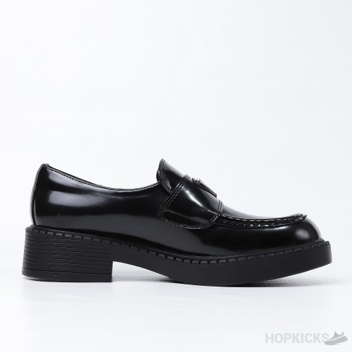 Prada 35mm Loafer Black Brushed Leather (Premium Plus Batch)