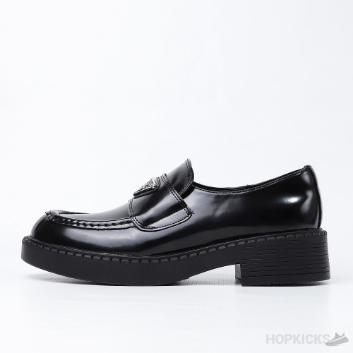 Prada 35mm Loafer Black Brushed Leather (Premium Plus Batch)