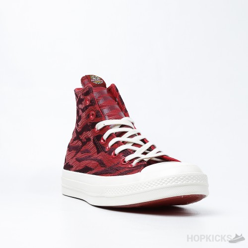 Converse Chuck Taylor All-Star 70 Hi CNY Year of the Tiger Deep Bordeaux (Premium Batch)