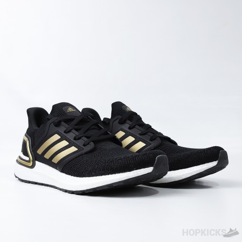 Ultra Boost 20 Consortium Black Metallic Gold White (Premium Plus Batch)