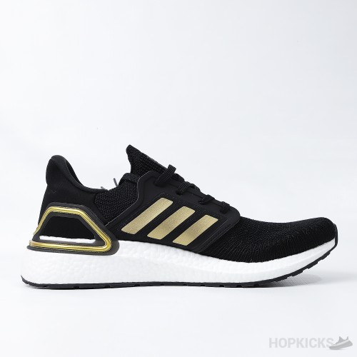 Ultra Boost 20 Consortium Black Metallic Gold White (Premium Plus Batch)