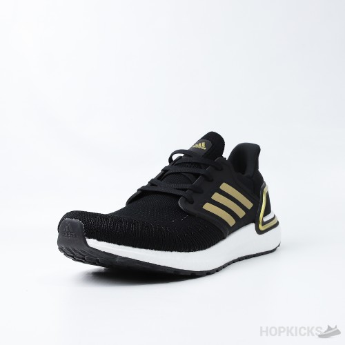 Ultra Boost 20 Consortium Black Metallic Gold White (Premium Plus Batch)