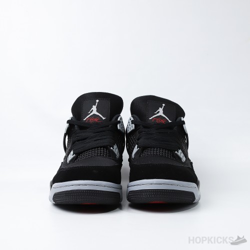 Air Jordan 4 'Black Canvas' (Dot Perfect)