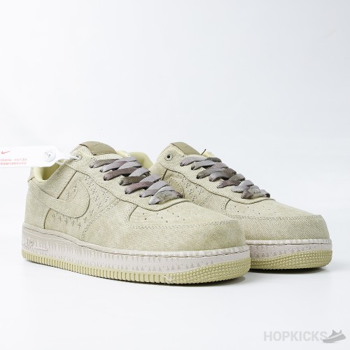 Nike Air Force 1 Low NAI-KE Tan Canvas (Dot Perfect)