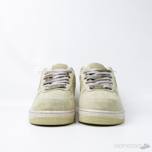 Nike Air Force 1 Low NAI-KE Tan Canvas (Dot Perfect)