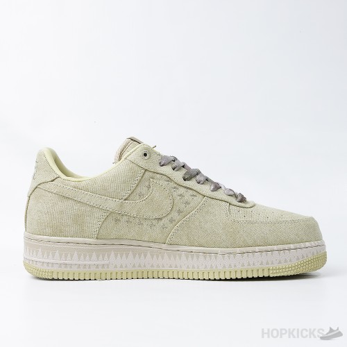 Nike Air Force 1 Low NAI-KE Tan Canvas (Dot Perfect)