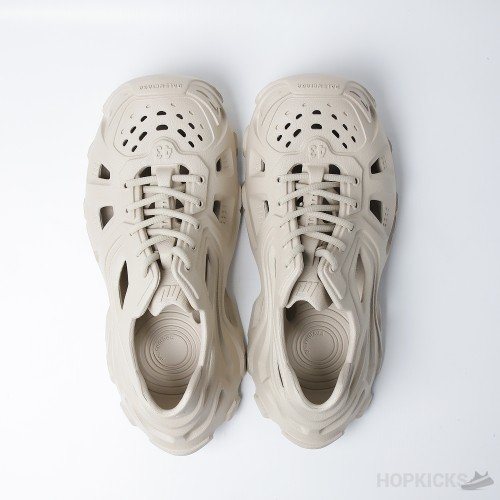 Bale*ciaga HD Lace-Up Sneakers Beige (Premium Plus Batch)