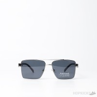 Prada Square Structure Top Bar Sunglasses Silver Frame