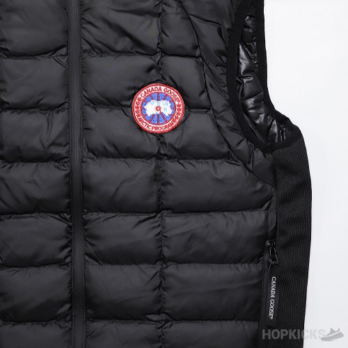 Canada Goose Sleeveless Puffer Black Jacket (Dot Perfect)