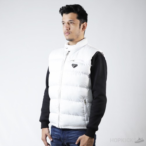 Prada White Puffer Jacket (Dot Perfect)