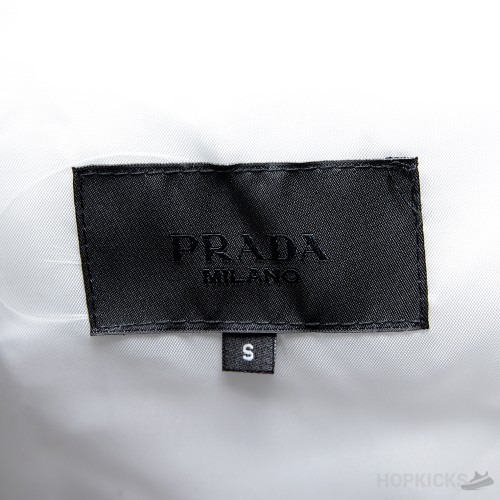 Prada White Puffer Jacket (Dot Perfect)