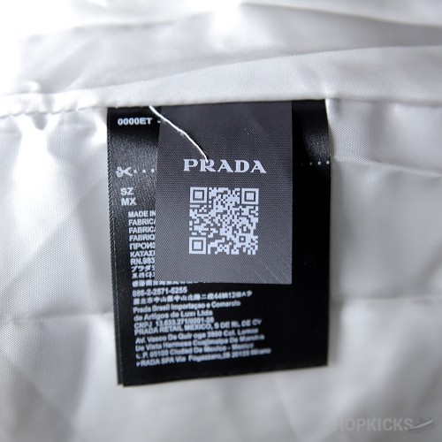 Prada Grey Puffer Jacket (Dot Perfect)