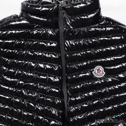 Moncler Sleeveless Puffer Glosy Black (Premium Batch)