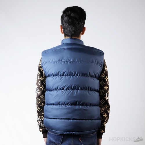 Prada Blue Puffer Jacket (Dot Perfect)