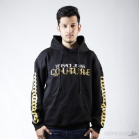 Versace Jeans Couture Logo-Print Cotton Hoodie (Dot Perfect)
