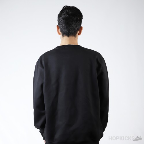 LV Front Monogram Black Sweatshirt (Dot Perfect)