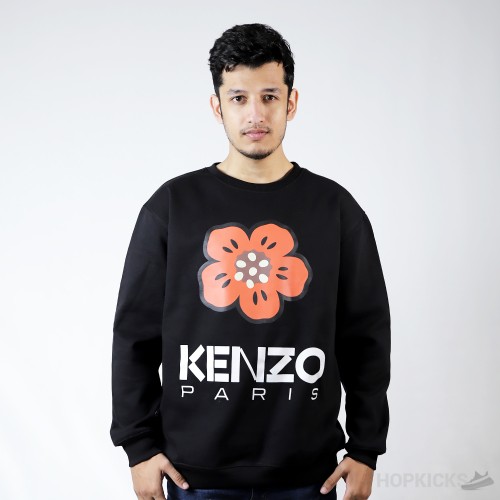 Kenzo Poppy Cotton Sweatshirt (Dot Perfect)