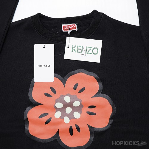 Kenzo Poppy Cotton Sweatshirt (Dot Perfect)