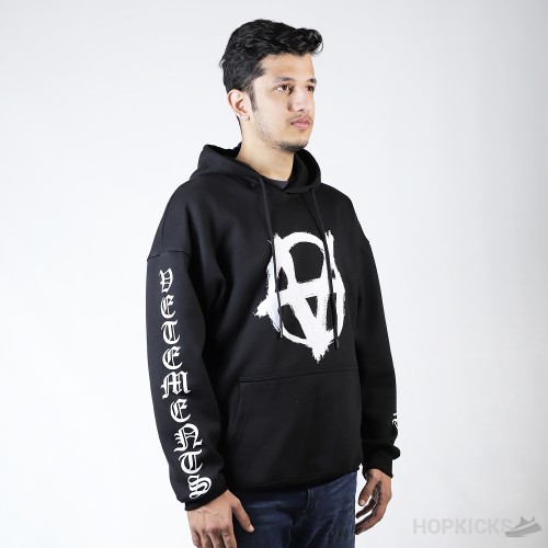 Vetements Reverse Anarchy-Print Hoodie (Dot Perfect)