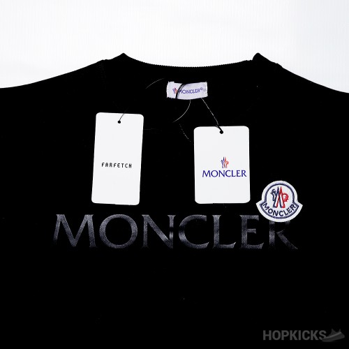 Moncler Black Logo Patch Sweatshirt (Dot Perfect)