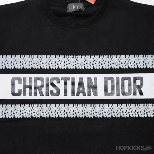 Christian Dior Crewneck Sweatshirt Black (Dot Perfect)