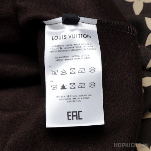 LV Monogram Embroidered Wool Crewneck (Dot Perfect)