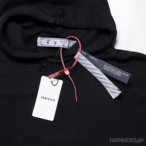 Off-White Scribble Diag-Print Cotton Hoodie (Dot Perfect)