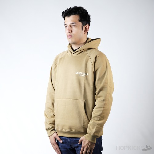 Fear of God Essentials Hoodie 'Oak' (Dot Perfect)