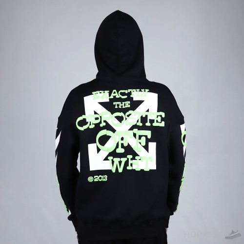 Off-White Diag Arrows-Logo Hoodie