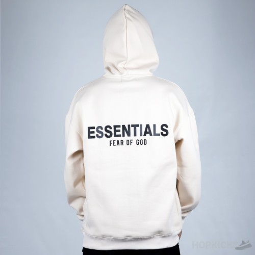 Fear of God Essentials Pull-Over Hoodie Buttercream