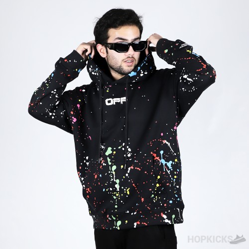 Off-White X Marais Splatter Hoodie