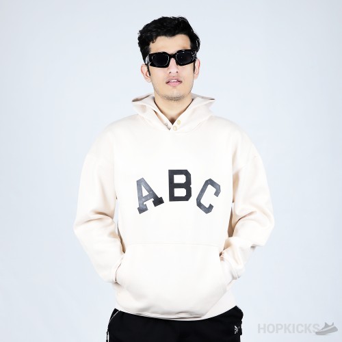 Fear of God Seventh Collection ABC Hoodie Cream Heather