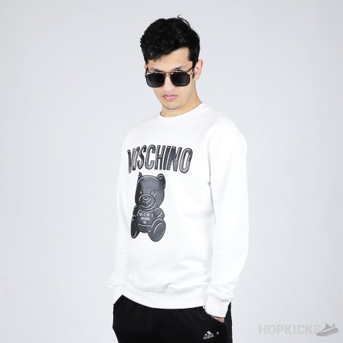 Moschino Teddy Bear Organic Cotton Sweatshirt