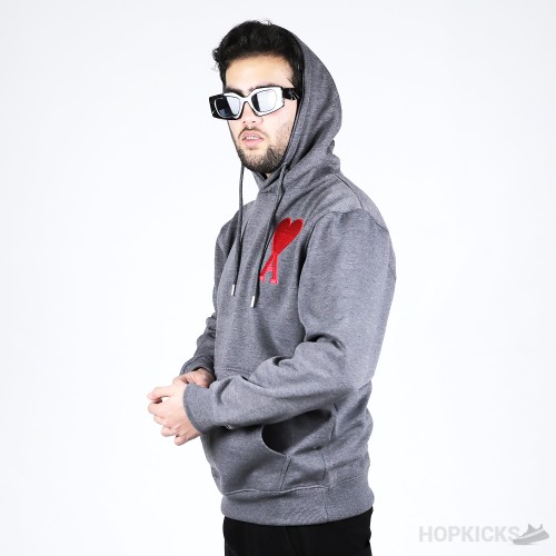 Ami Paris Ami de Coeur Virgin Wool Hoodie