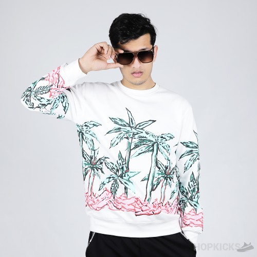 Palm Angels Palms Row-Print Sweatshirt