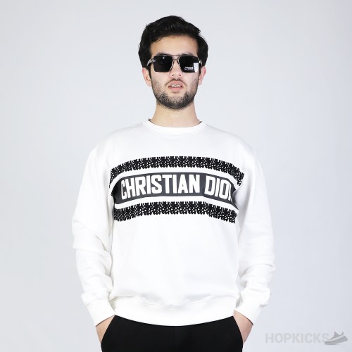 Christian Dior Crewneck Sweatshirt White