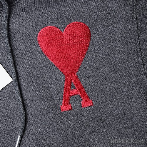 Ami Paris Ami de Coeur Virgin Wool Hoodie