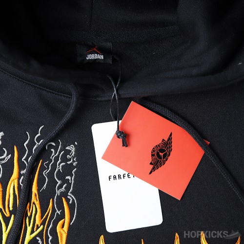 Travis Scott MJ Fleece Hoodie Black