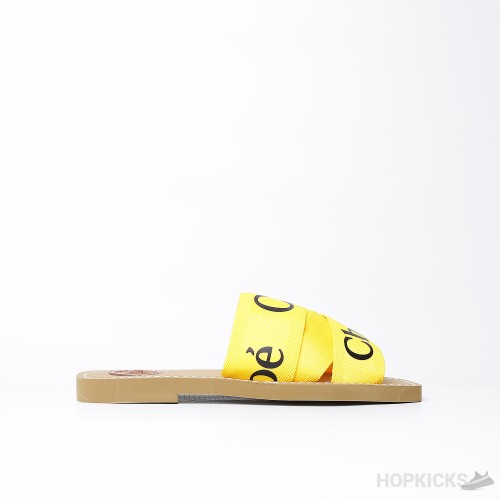 Chloe Ribbon Slipper Yellow (Premium Batch)