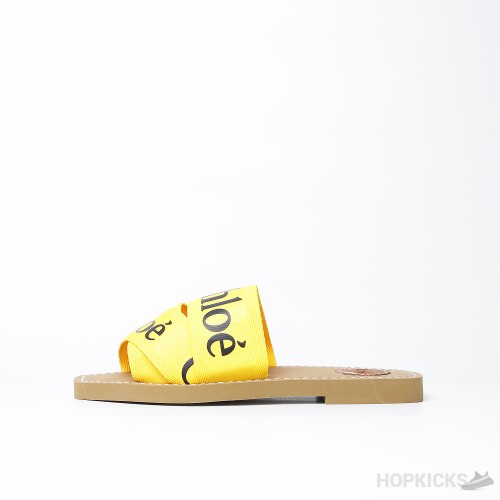 Chloe Ribbon Slipper Yellow (Premium Batch)