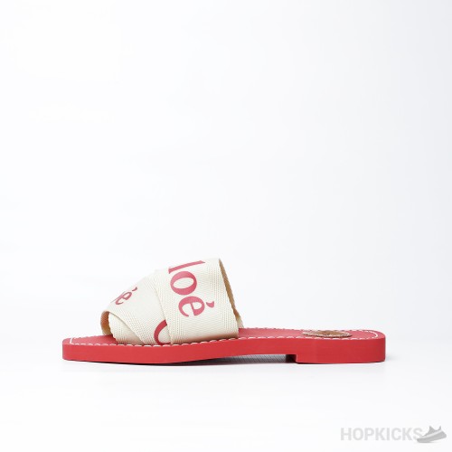 Chloe Ribbon Slipper Red (Premium Batch)