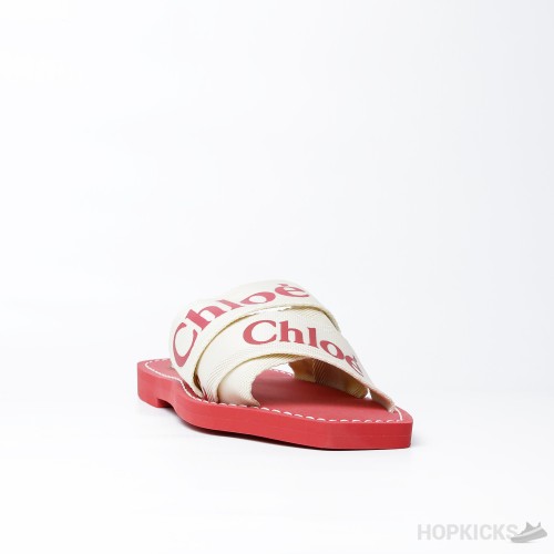 Chloe Ribbon Slipper Red (Premium Batch)