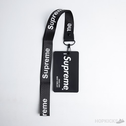 Supreme Card Holder With Hook Keychain